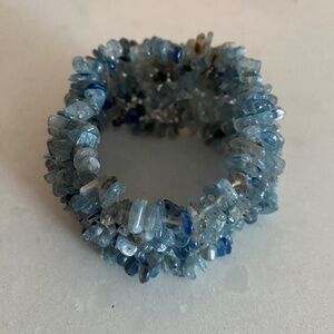 ELASTIC GEMSTONE BEADED BRACELET